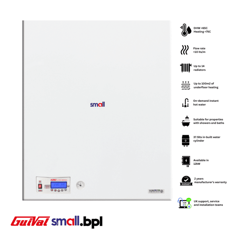 Guival BPL Electric Combi Boiler For Bath Showers Central Heating