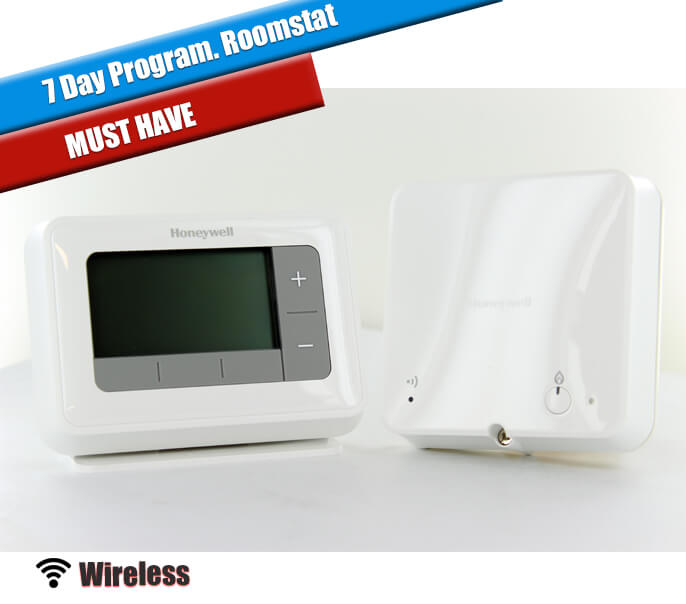 CL.300 Wireless Programmable Room Thermostat - Electric Combi