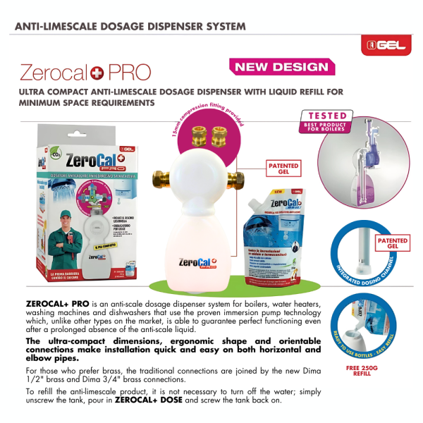 ZP.025 ZeroCal+ PRO Anti Scale Dosing System - In line Scale Inhibitor - Image 5