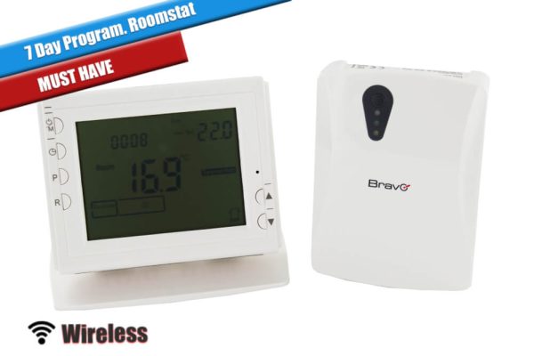 CL.100 Wireless 7day programmable room thermostat